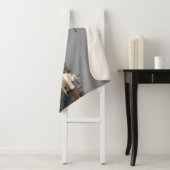 Ojibway sherpa blanket sherpa deken (In situ)