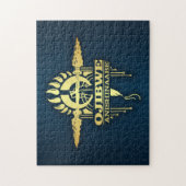 Ojibwe 2 legpuzzel (Verticaal)