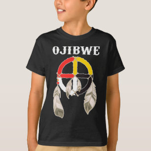 Ojibwe Anishinaabeg People Native American Medicin T-shirt