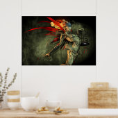 Ojibwe Asabikeshiinh Poster (Keuken)