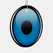 Ojo Grieks Ojo Keramisch Ornament (Rechts)