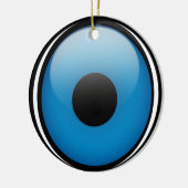 Ojo Grieks Ojo Keramisch Ornament (Links)