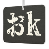 OK おk ~ Japans Katakana Language Air Freshener Luchtverfrisser (Links)