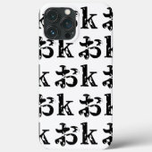 OK おk ~ Japans Katakana Language Case-Mate iPhone Case (Achterkant)