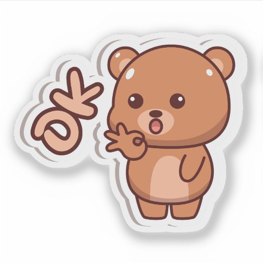 OK Beer Sticker (Voorkant)