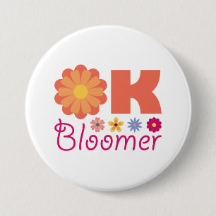 Ok Bloomer Ronde Button 7,6 Cm