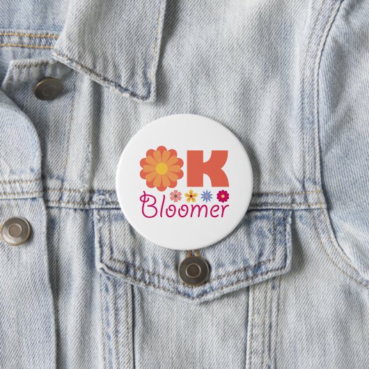 Ok Bloomer Ronde Button 7,6 Cm (In situ)