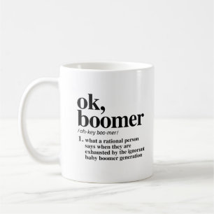 Ok, Boomer Definitie Koffiemok