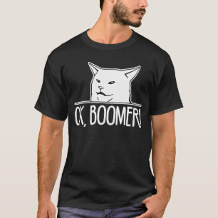 OK Boomer Meme Kat Gezegde Sarcastische Meme T-shirt