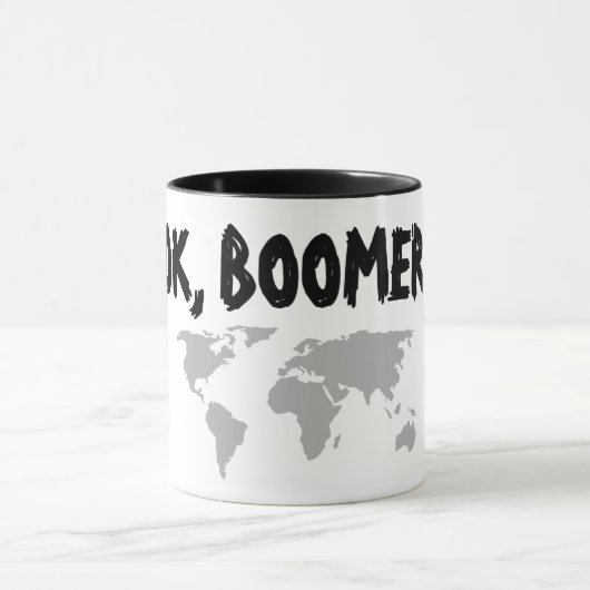OK Boomer Meme Mug (Centre)