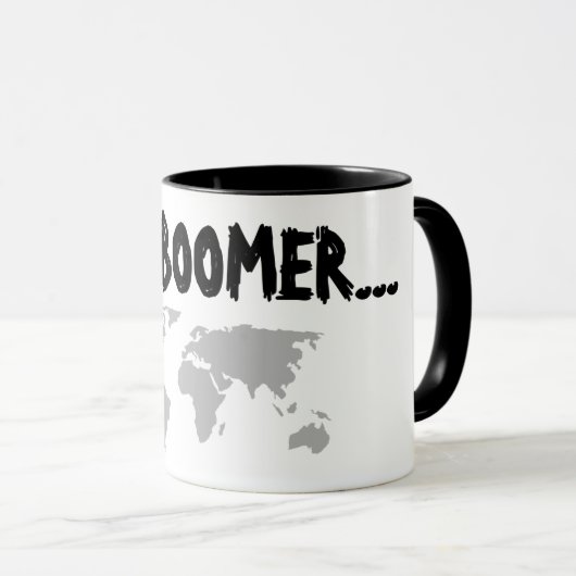 OK Boomer Meme Mug (Devant droit)