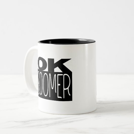 OK BOOMER - MUG (Devant gauche)