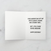 OK Boomer Old Man Carte Anniversaire (Intérieur)