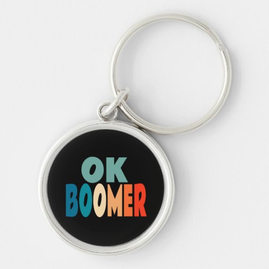 Ok Boomer Sleutelhanger (Voorkant)