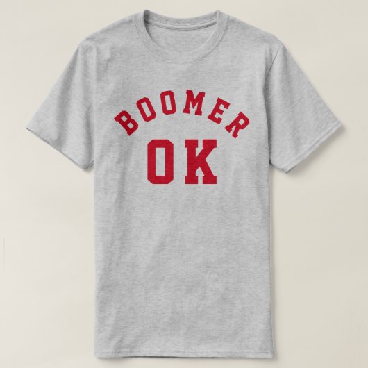 OK Boomer T-shirt (Design voorkant)