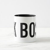 OK BOSS funny coffee mug gift for employee Mok (Midden)