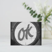 OK BRIEFKAART (Staand voorkant)