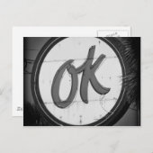 OK BRIEFKAART (Voorkant / Achterkant)