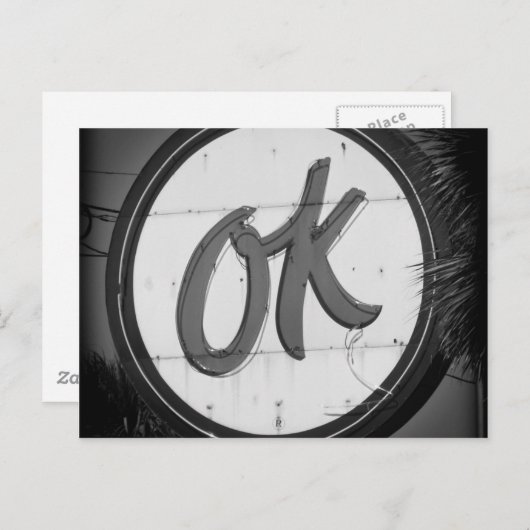 OK BRIEFKAART (Voorkant / Achterkant)