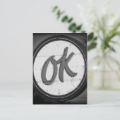 OK BRIEFKAART (Staand voorkant)