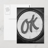 OK BRIEFKAART (Voorkant / Achterkant)