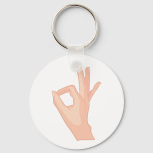 OK Fingers Sleutelhanger