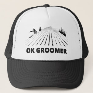 Ok Groomer Skiing Trucker Pet