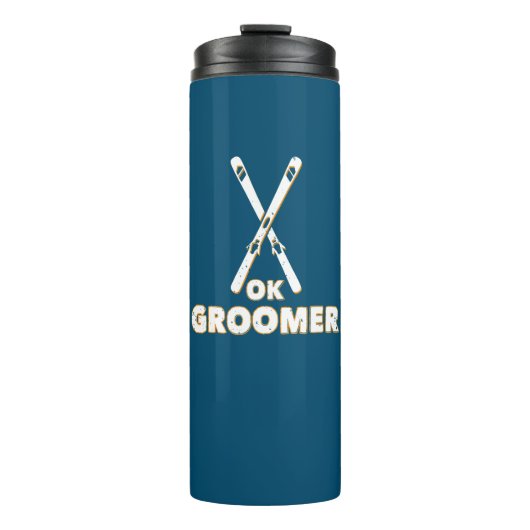 Ok Groomer Skis Thermosbeker (Voorkant)
