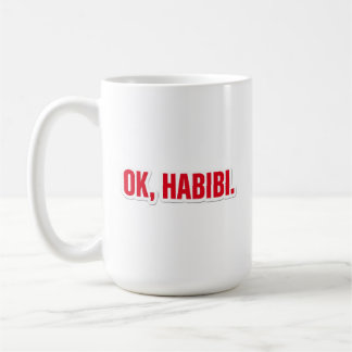 OK Habibi Grappige Arabische Liefde Vertederende K Koffiemok