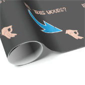 OK Hand Prank Meme Comedian Circle Game Cadeaupapier (Rol Hoek)