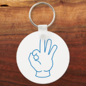 OK Hand Sleutelhanger (Voorkant)
