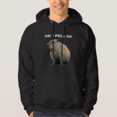 Ok I Pull Up Capybara Hoodie (Voorkant)