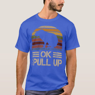 OK Ik trek Capybara Cup Grappige kostuum Retro T-shirt