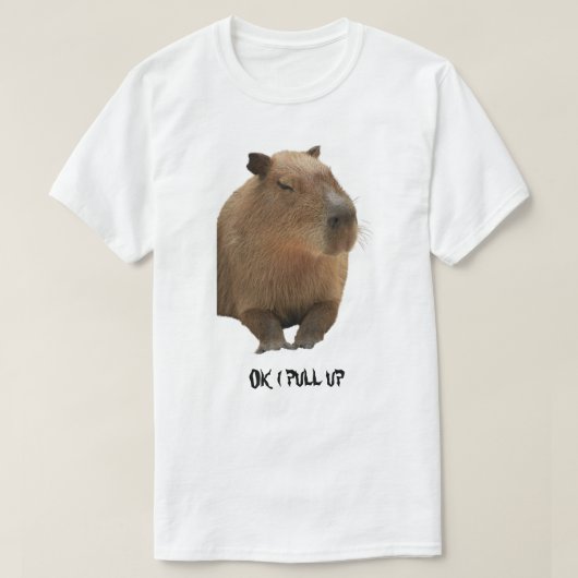 Ok, je tire Capybara T-Shirt (Design devant)
