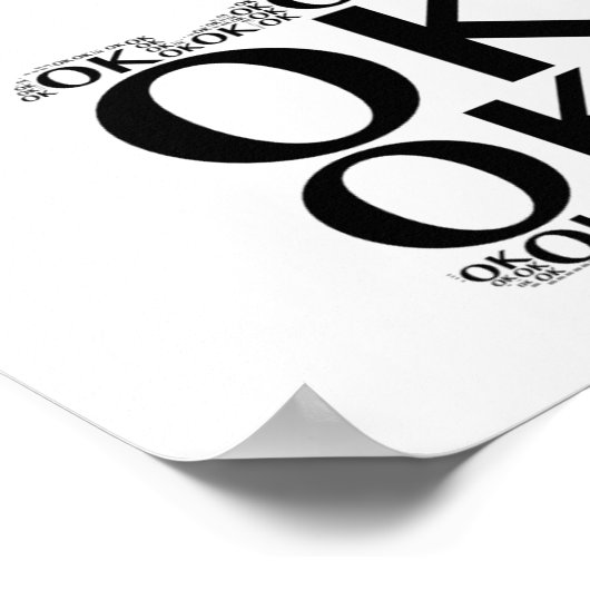 OK, pouce haut - affiche (Coin)