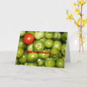 Ok pour être unique Toutes les occasions Carte de (Fleur jaune)