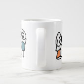 OK Reboot & Go Away Jumbo Mug par RoseWrites (Dos)