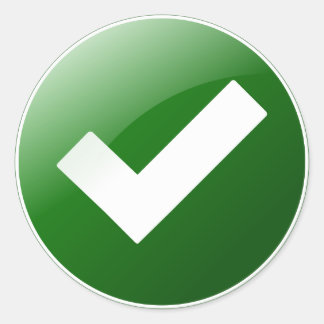 OK RONDE STICKER