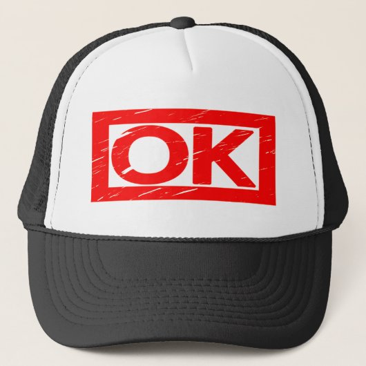 OK Stempel Trucker Pet (Voorkant)