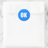 OK Sticker (petit) (Sac)
