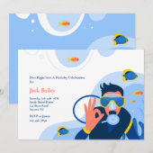 OK-teken voor duikers Kaart (Voorkant / Achterkant)