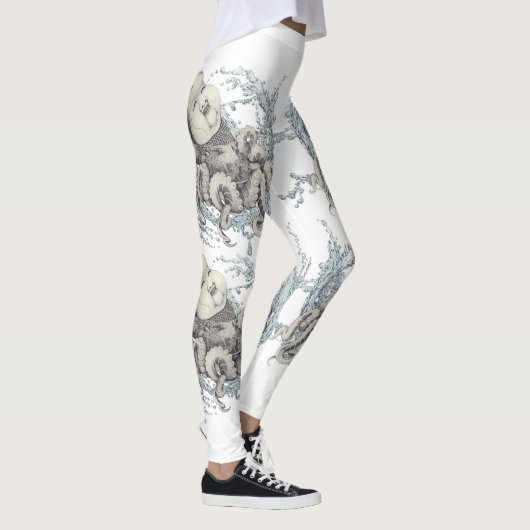 Okame Octopus@miyasan Leggings (Rechts)
