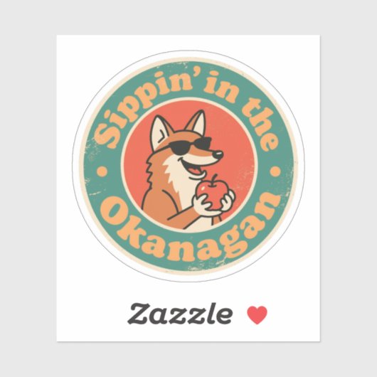  Okanagan Sipping Sticker (Vel)
