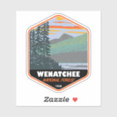 Okanogan Wenatchee National Forest Washington Sticker (Vel)