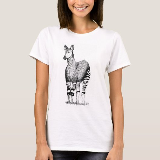 Okapi Art Tshirt (Voorkant)