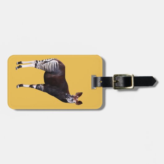 Okapi Bagagelabel (Voorkant horizontaal)