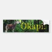 Okapi Bumpersticker (Voorkant)