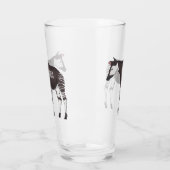 Okapi cartoon illustratie glas (Links)