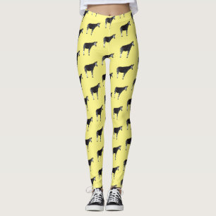 Okapi cartoon illustratie leggings