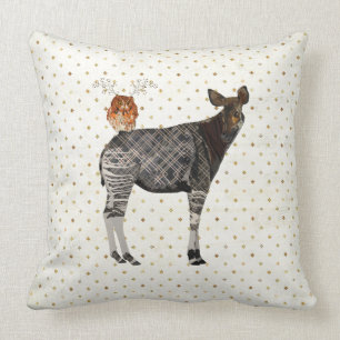 OKAPI ET COUSSIN DE PLUMES